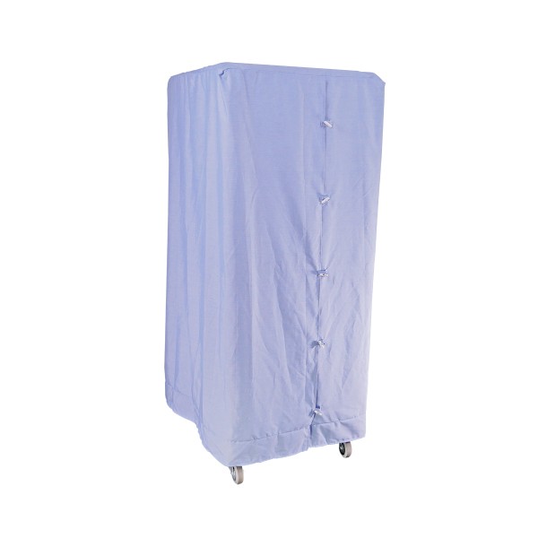 Abdeckhaube Blau für Wäschecontainer Premium I M